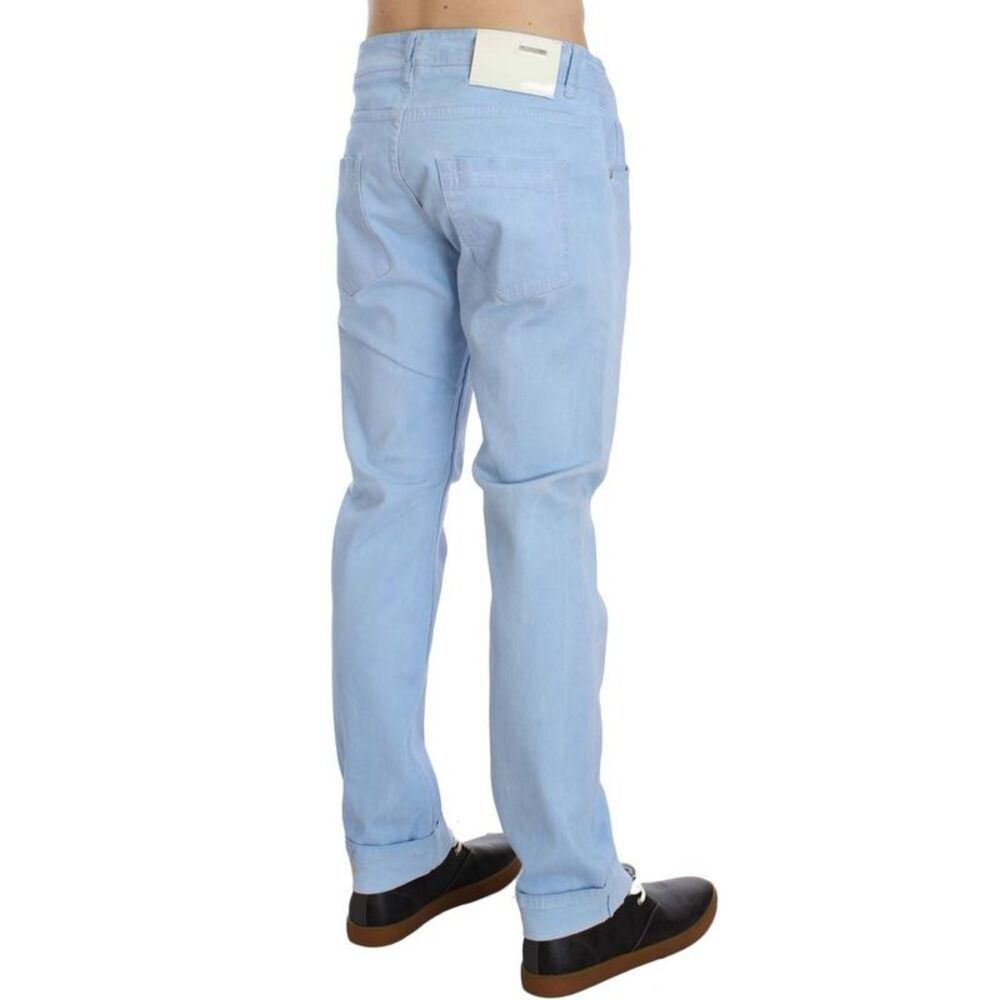 Acht Straight Leg Jeans Men Blue Bottoms